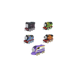 Thomas & Friends Diecast Toy Trains Adventures Engine Pack, 5 Push-Along Engines for Preschool Kids Ages 3+ Years, HBY23