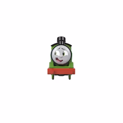 Thomas & Friends Motorized Toy Party Train Percy Battery-Powered Engine for Preschool Kids Ages 3+ Years, HDY72