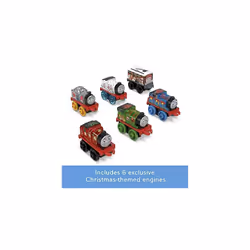Thomas & Friends MINIS Advent Calendar, Christmas Gift, 24 Miniature Toy Trains and Vehicles for Preschool Kids, HRF89