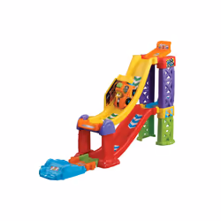VTech Toot-Toot Drivers 3-in-1 Raceway, Toy Car racing Track for Boys and Girls, Car Tracks for Kids with Lights and Sounds, ...