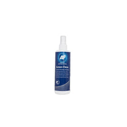 AF Screen Cleaner Spray 250ml - Cleaning Solution For Mobile Phones, TV's, Laptops, Monitors, LED, LCD, Plasma & Tablets, Clear,