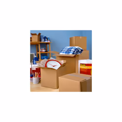 Scotch Packaging Tape Extra Resistant in Hand Dispenser Transparent, 1 Roll, 48 mm x 20 m - Ideal for Packing Boxes and Parcels
