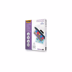 Fellowes A4 Laminating Pouches - Gloss Finish - 100 Sheets - 160 Micron (2 x 80 Micron) High Quality Finish with Image Last D ...