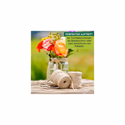 Windhager Jute Cord, 4mm x 50 m