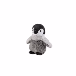 Warmies - Microwavable Plush, with Soothing Lavender Scent - Penguin, Grey (Grau Grau)