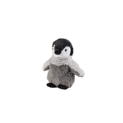Warmies - Microwavable Plush, with Soothing Lavender Scent - Penguin, Grey (Grau Grau)