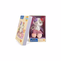 Clementoni 17420 Gatito Katy The Kitty Plush Toy for Babies, Ages 0 Months Plus, Multicoloured