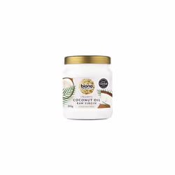 Biona Organic Raw Virgin Coconut Oil, 800g - Made from Certified Organic Cold Pressed Virgin Coconut Oil - For Spreads, Butte ...