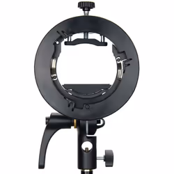 Godox S2 Speedlite Bracket for Godox AD200Pro, AD200, AD400Pro, for V1 Round Head Speedlite,V860II/TT685/TT350 Series,S-Type ...