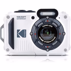 KODAK Pixpro WPZ2 White  Waterproof 16MP Camera