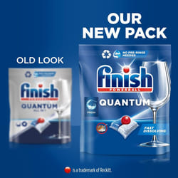 Finish Quantum Infinity Shine Dishwasher Tablets bulk | Scent: Fresh