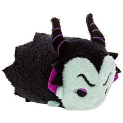 Disney Tsum Tsum Maleficent character mini plush, 3 1/2 inches.