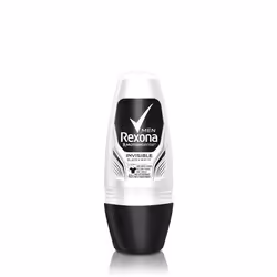 Rexona Invisible Black + White 50 ml, Men, Deodorant, Roll deodorant, 50 ml, 48 h, Water, Aluminum Zirconium Pentachlorohydra ...