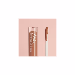 Mii Cosmetics | Luscious Lip Sheen Nourishing Lip Gloss | Full Colour Coverage & Endless Glossy Shine | Control Toned Nude | Indulge 02