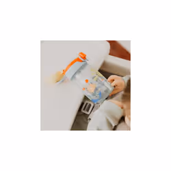 Nuby Super Straw Water Bottle - No Spill Activ