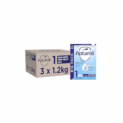 Aptamil 1 First Baby Milk Powder, From Birth, 1.2K (Pack of 3)