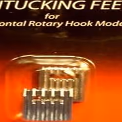 Janome Pintucking Feet for Horizontal Rotary Hook Models