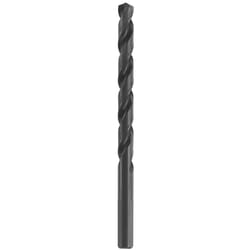 BOSCH BL4147 1-Piece 5/16 in. x 4-1/2 in. Fractional Jobber Black Oxide Drill Bit for Applications in Light-Gauge Metal  Wood  Plastic