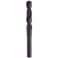 BOSCH BL2167 1-Piece 5/8 In. x 6 In. Fractional Reduced Shank Black Oxide Drill Bit for Applications in Light-Gauge Metal  Wo ...