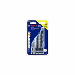 BL9IM 9-Piece Impact Tough Black Oxide Drill Bit Set