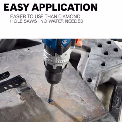BOSCH NS100 1/8 in. Natural Stone Tile Bit