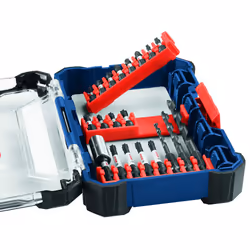 Bosch CCSDV08 Impact Tough Black Oxide Drill Bits with Clip for Custom Case System