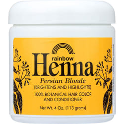 Rainbow Research Henna Botanical Hair Color and Conditioner, Persian Blonde, 4 Ounce