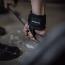 Big Grip Padded Lifting Straps, Weight Lifting, Strength Training Equipment, Black, Pack of 2