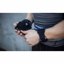 Harbinger Lifting Grips  Black  Small/Medium