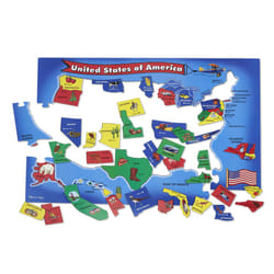 Melissa & Doug USA Map Floor Puzzle (51 pcs  2 x 3 feet)  Multi