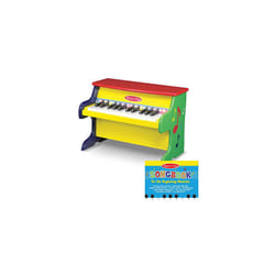 Melissa & Doug Learn-To-Play Piano With 25 Keys and Color-Coded Songbook - Toy Piano For Baby  Kids Piano Toy  Toddler Piano Toys For Ages 3+