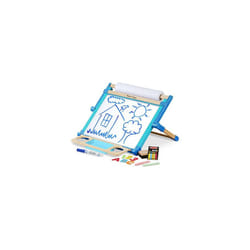 Melissa & Doug Double-Sided Magnetic Tabletop Art Easel - Dry-Erase Board and chalkboard