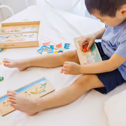 See & Spell, Spelling Game, Wooden Alphabet Letters and Words, Word Flash Cards, Learning Toy, Motor Skills, Problem Solving, Spelling for 4-6 year
