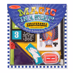 Melissa & Doug Magic in a Snap! Abracadabra Collection Magic Tricks Set (10 pcs) - For Kids Ages 4+