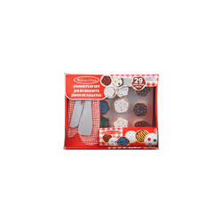 Melissa & Doug Slice and Bake Wooden Cookie Play Food Set
