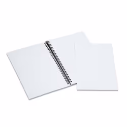 Melissa & Doug Mini Sketch Pad - 50 Spiral-Bound Blank White Pages  6 Inches x 9 Inches