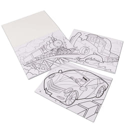 Melissa & Doug Jumbo Coloring Pad: Vehicles - 50 Pages of White Bond Paper (11 x 14 inches)
