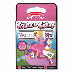 Melissa & Doug Color N Carry - Fairy Tale