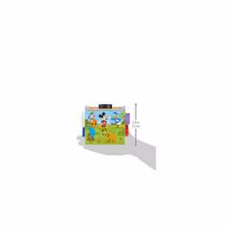 Melissa & Doug Disney Mickey Mouse & Friends Wooden Shape Sorting Cube - Mickey Mouse Toys  Classic Wooden Toys For Babies And Toddlers Ages 2+