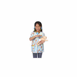 Melissa & Doug Pediatric Nurse Role Play Costume Set (8 pcs) - Include