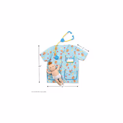 Melissa & Doug Pediatric Nurse Role Play Costume Set (8 pcs) - Include