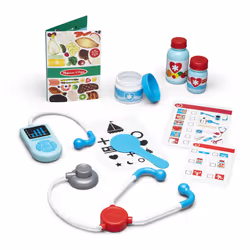 Doctors Set for Kids Educational Toys for 3+ Year Old Girls or Boys, Kids Doctors Kit for Children, Doctor Set for 3 Year Old Girl Gifts, Dr Playset