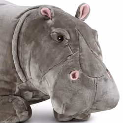 Melissa & Doug Giant Hippopotamus - Lifelike Stuffed Animal (over 2 feet long)