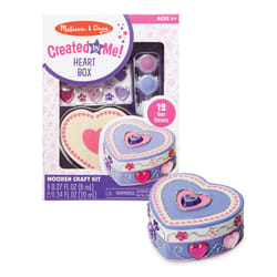 Melissa & Doug Created by Me! Heart Box Wooden Craft Kit