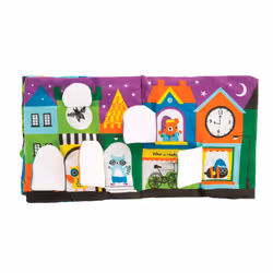 Melissa & Doug Soft Activity Baby Book - The Wonderful World of Peekaboo!