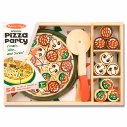 Melissa & Doug Wooden Pizza Set - Additional view 4