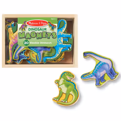 Melissa & Doug Wooden Dinosaur Magnets