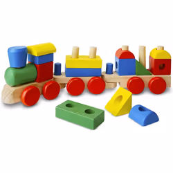 Melissa & Doug Toy Stacking Train