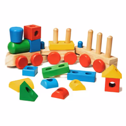 Melissa & Doug Toy Stacking Train