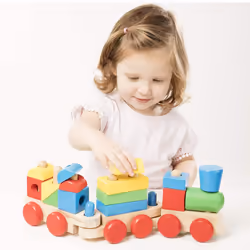 Melissa & Doug Toy Stacking Train - Additional view 4